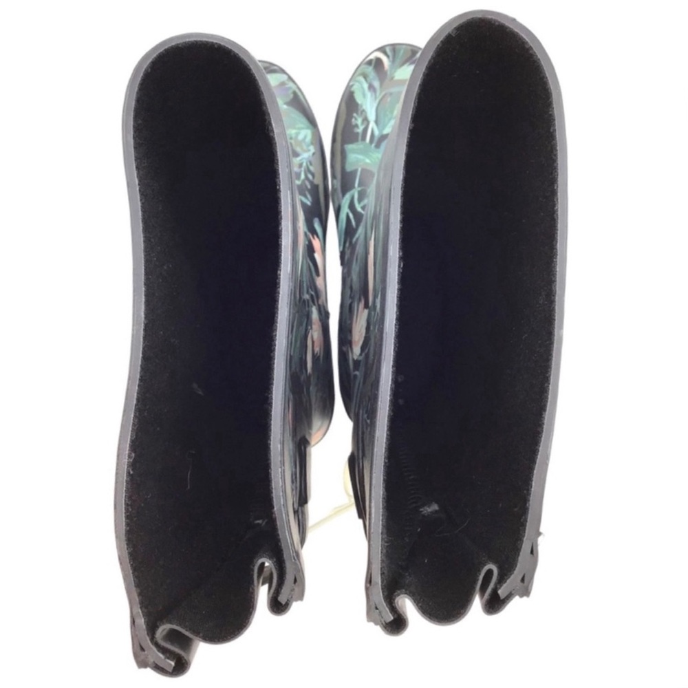 A New Day “Floral” Vicki Rubber Boots (NWT) (Size: 7) - Picture 14 of 16